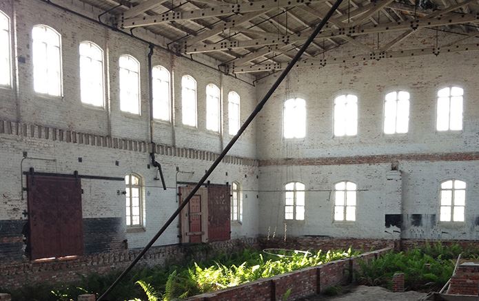 Imperial Tobacco Warehouse with Foliage