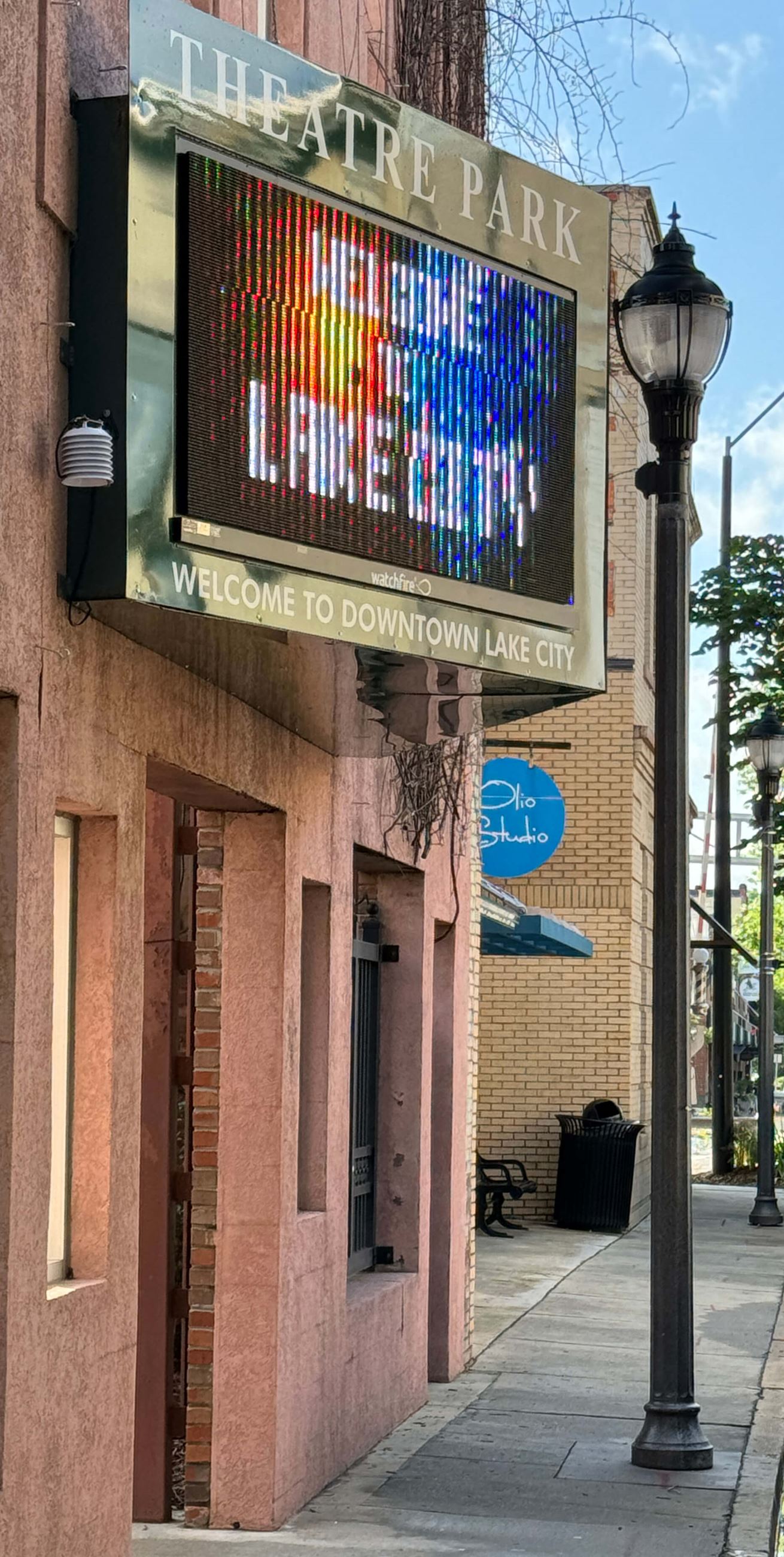 Theatre Park LED Sign 